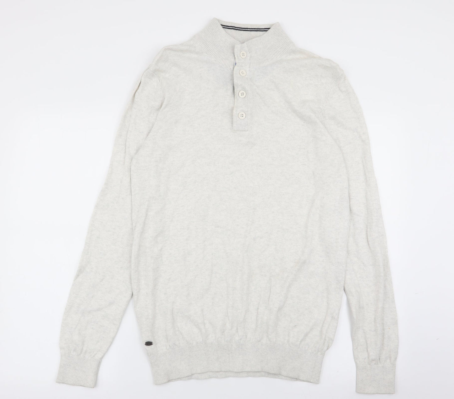 Kensington Mens White   Pullover Jumper Size M