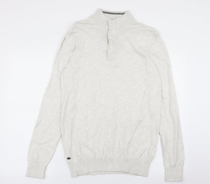 Kensington Mens White   Pullover Jumper Size M