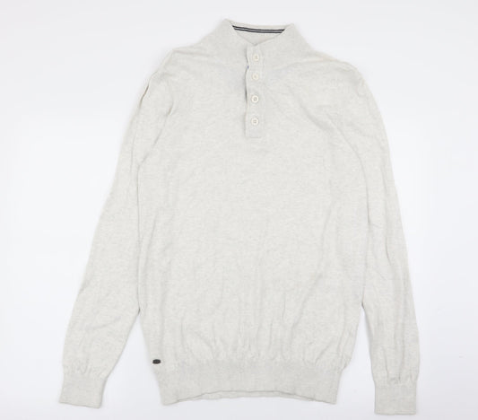 Kensington Mens White   Pullover Jumper Size M