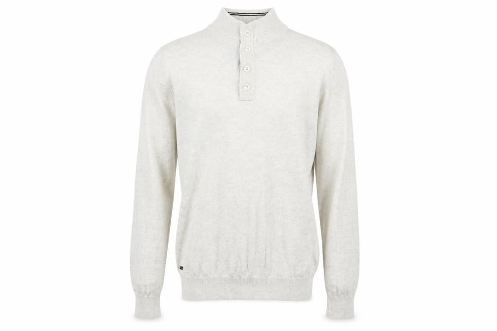 Mens UK Size M Kensington White Pullover Jumper