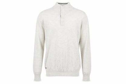 Mens UK Size M Kensington White Pullover Jumper