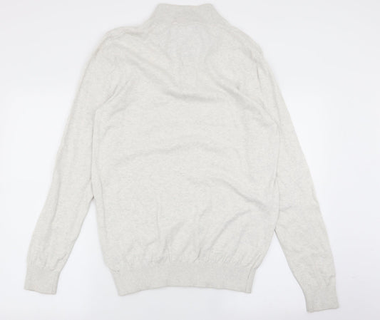 Kensington Mens White   Pullover Jumper Size M