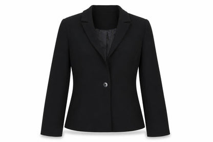 Womens UK Size 10 AMARANTO Regular Black Blazer