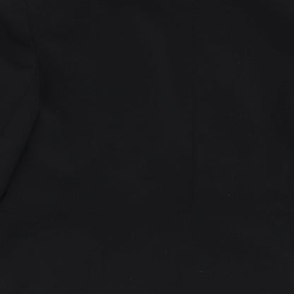 Womens UK Size 10 AMARANTO Regular Black Blazer