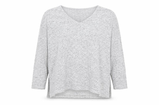 Womens UK Size S Only Grey Basic T-Shirt
