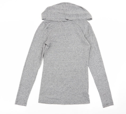 M&S Womens Grey   Basic T-Shirt Size 12