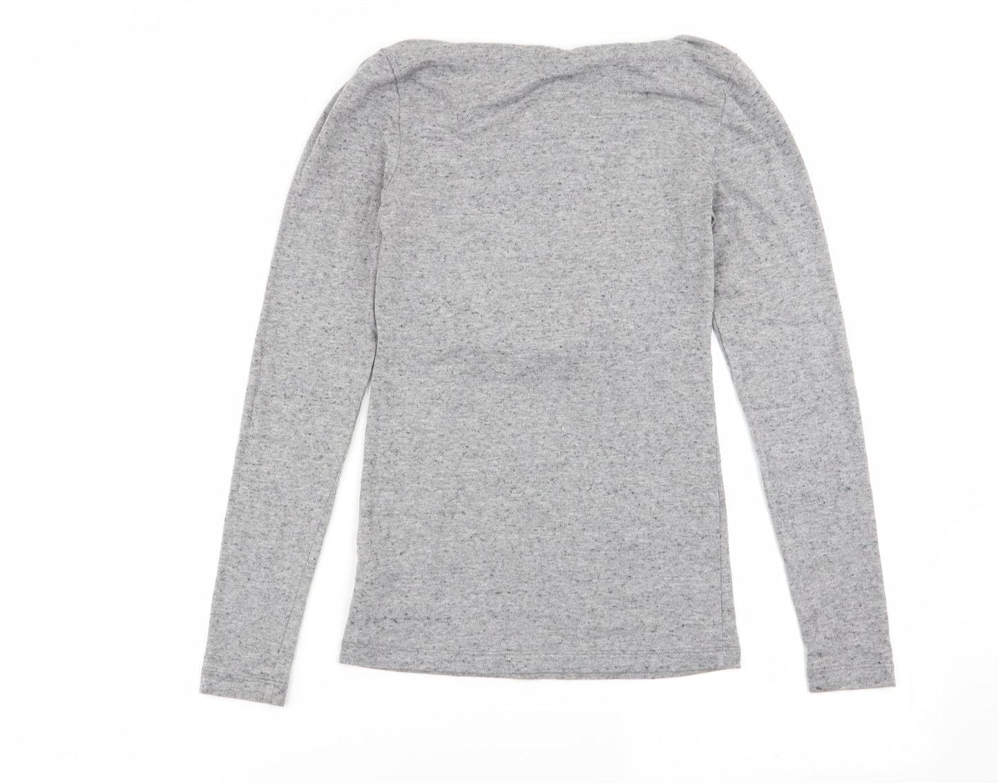 M&S Womens Grey   Basic T-Shirt Size 12