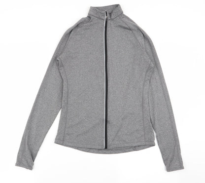 TU Womens Grey   Full Zip Jumper Size S