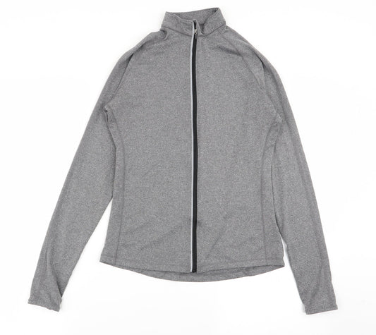TU Womens Grey   Full Zip Jumper Size S
