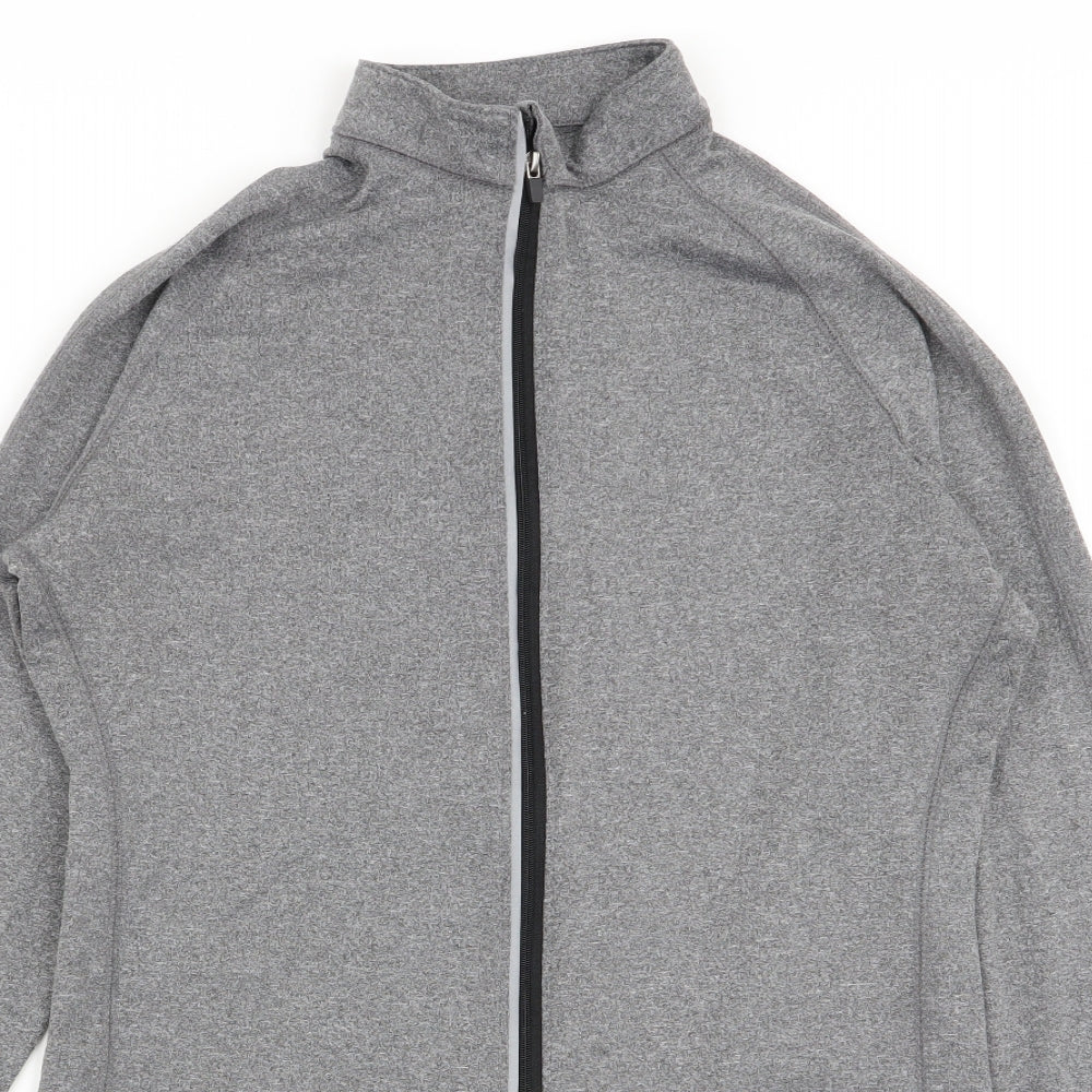 TU Womens Grey   Full Zip Jumper Size S