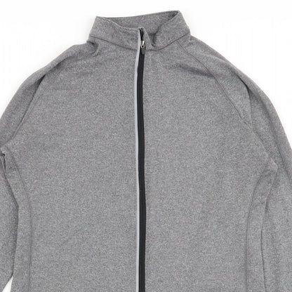 TU Womens Grey   Full Zip Jumper Size S