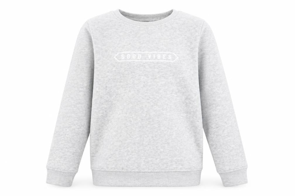 Asda George Girls Grey   Pullover Jumper Size 7-8 Years