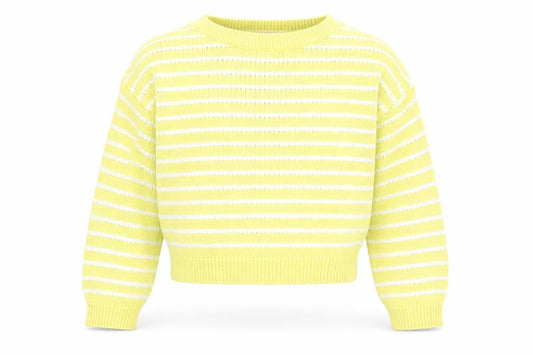 M&S Girls Multicoloured Striped  Pullover Jumper Size 5-6 Years