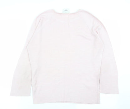 Womens UK Size 12 NEXT Pink Pullover Jumper