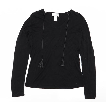 Womens UK Size 12 Rick Cardona Black Pullover Jumper