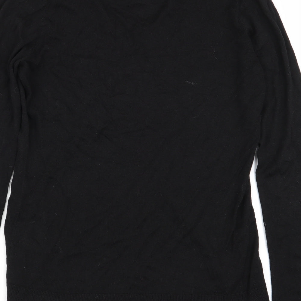 Womens UK Size 12 Rick Cardona Black Pullover Jumper