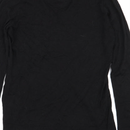 Womens UK Size 12 Rick Cardona Black Pullover Jumper