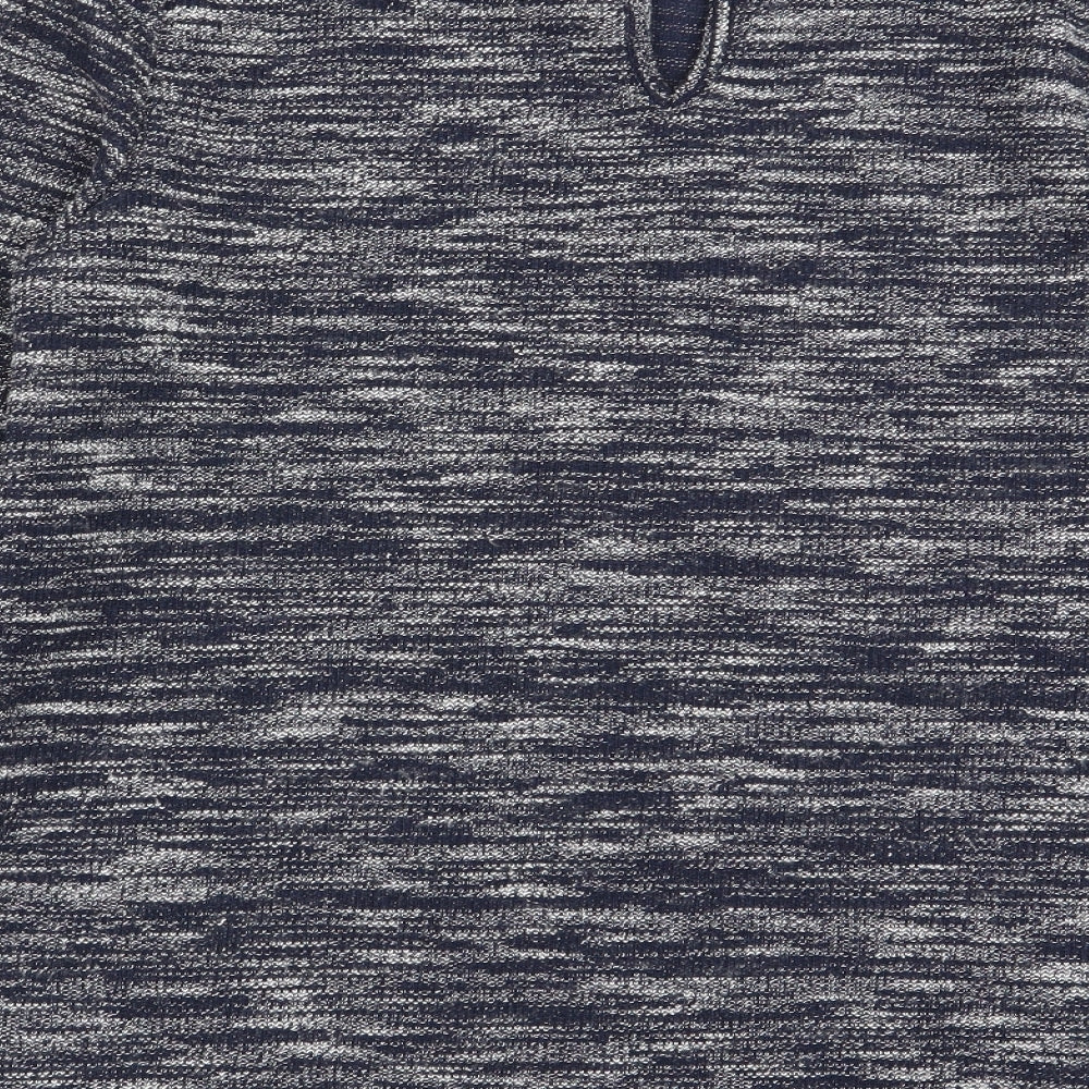 Womens UK Size XS Oasis Blue Basic T-Shirt