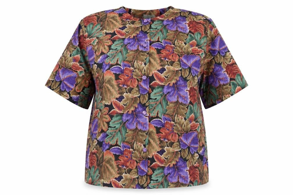 Womens UK Size 16 amari Multicoloured Basic Button-Up