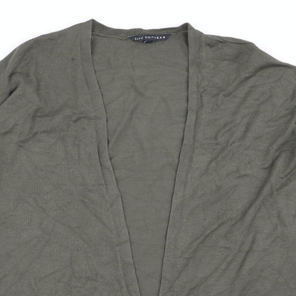 Womens UK Size 14 bonmarche Green Cardigan Jumper
