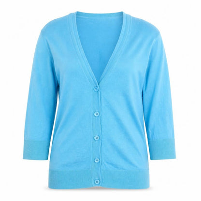 Womens UK Size S Gap Blue Cardigan Jumper