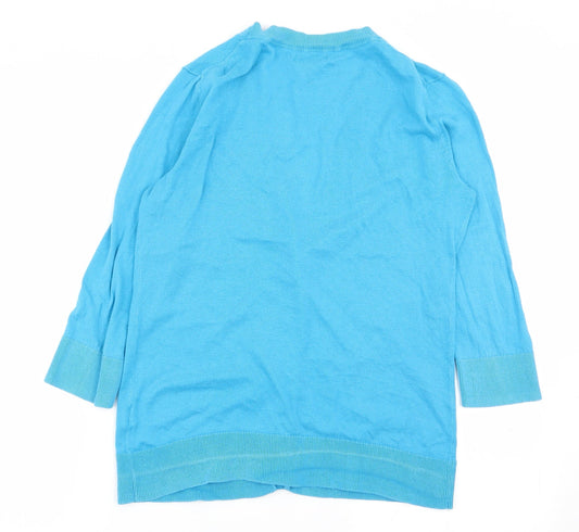 Gap Womens Blue   Cardigan Jumper Size S