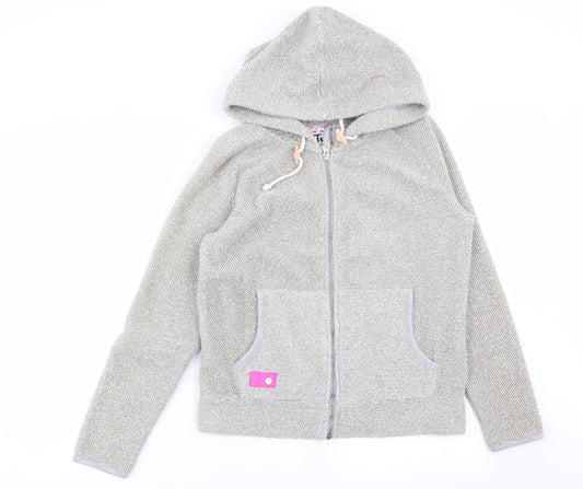 TU Womens Beige   Full Zip Jumper Size 8