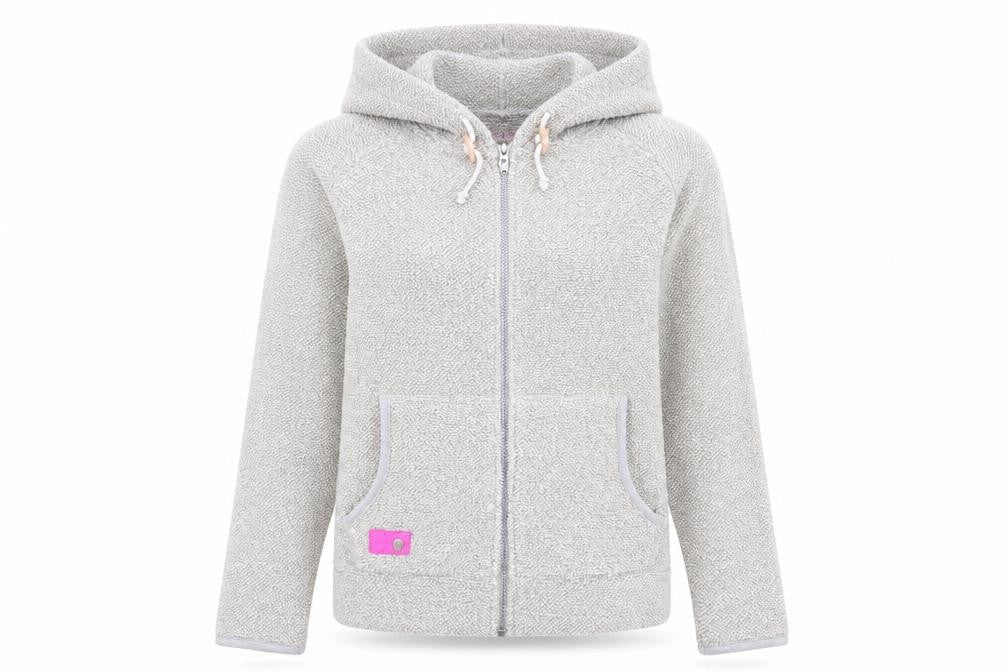 Womens UK Size 8 TU Beige Full Zip Jumper