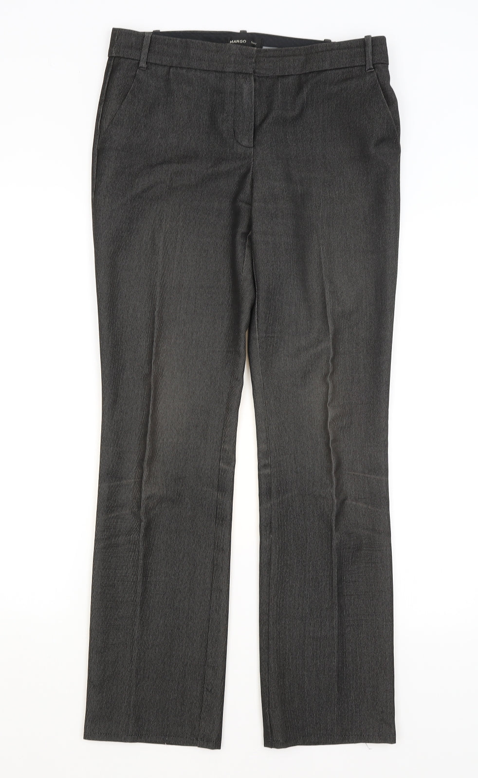 Mango Womens Grey   Trousers  Size 8 L29 in