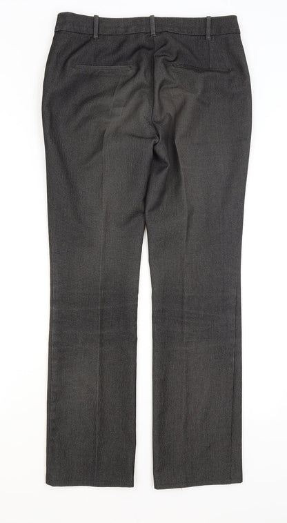 Mango Womens Grey   Trousers  Size 8 L29 in