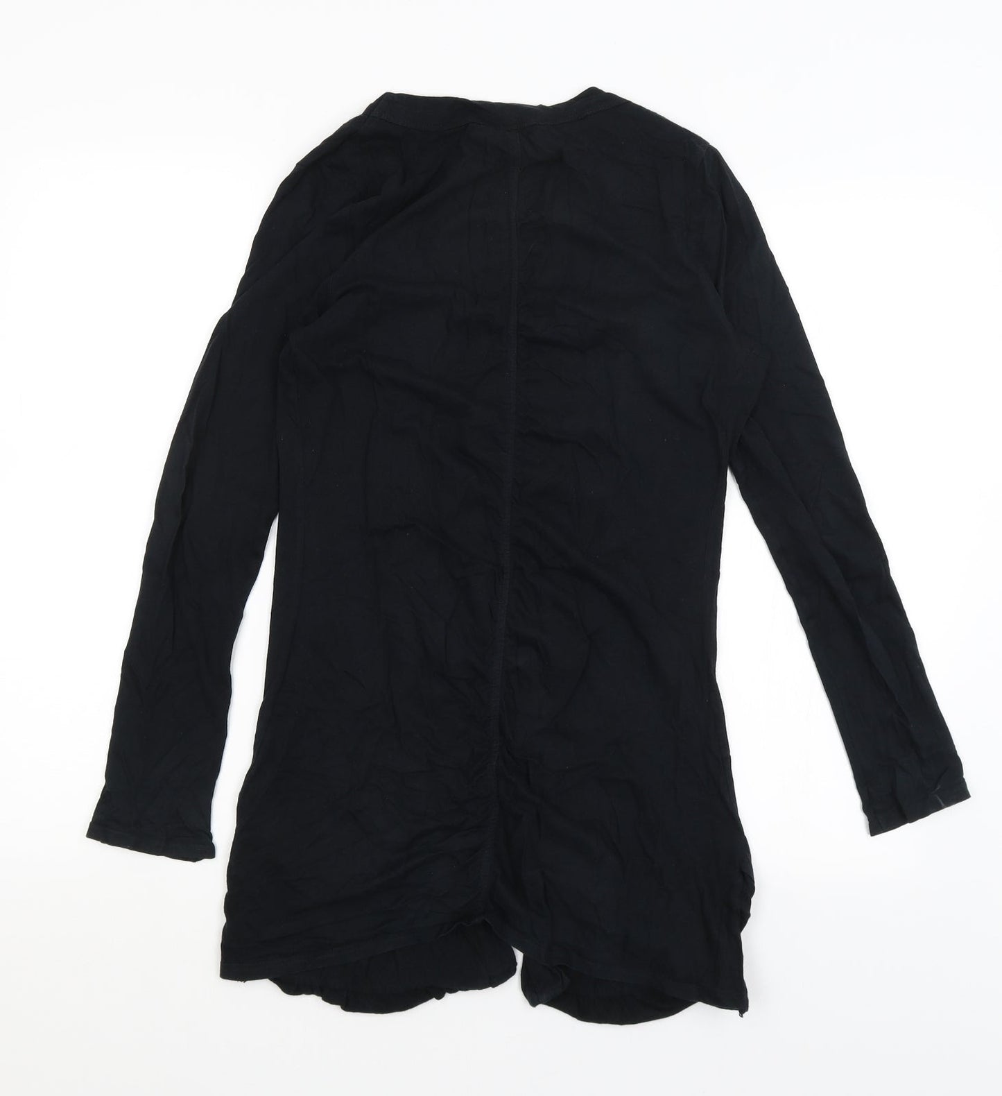 Womens UK Size 10 Miss Selfridge Black Cardigan Jumper