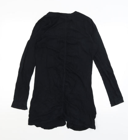 Womens UK Size 10 Miss Selfridge Black Cardigan Jumper