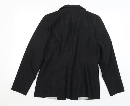 Womens UK Size 14 NL Collection Regular Black Blazer