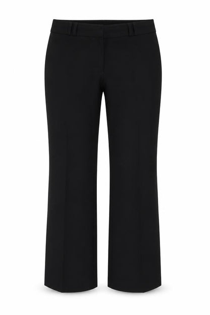 Womens UK Size 14 NL Collection Regular Fit Dress Pants Black Trousers