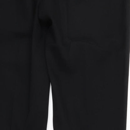 Womens UK Size 14 NL Collection Regular Fit Dress Pants Black Trousers
