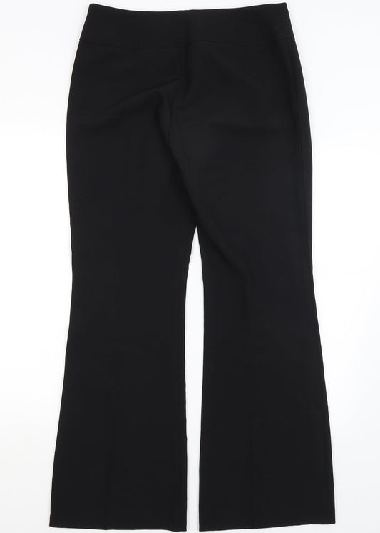 Florence & Fred Womens Black   Dress Pants Trousers Size 12 L31 in