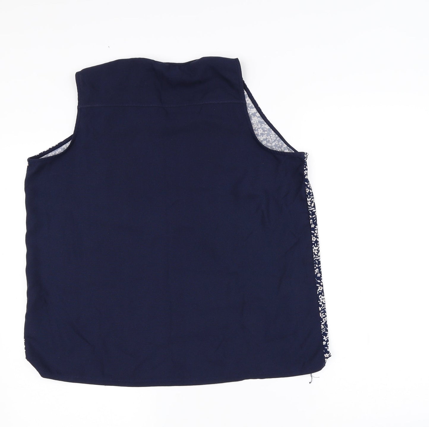 Womens UK Size 14 NEXT Black Basic Blouse