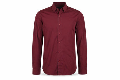 Mens UK Size S ASOS Purple  Button-Up Long Sleeve Casual Shirt
