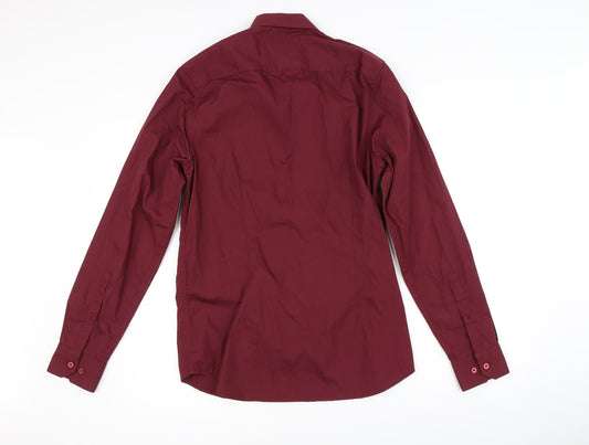 ASOS Mens Purple    Button-Up Size S