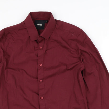 ASOS Mens Purple    Button-Up Size S