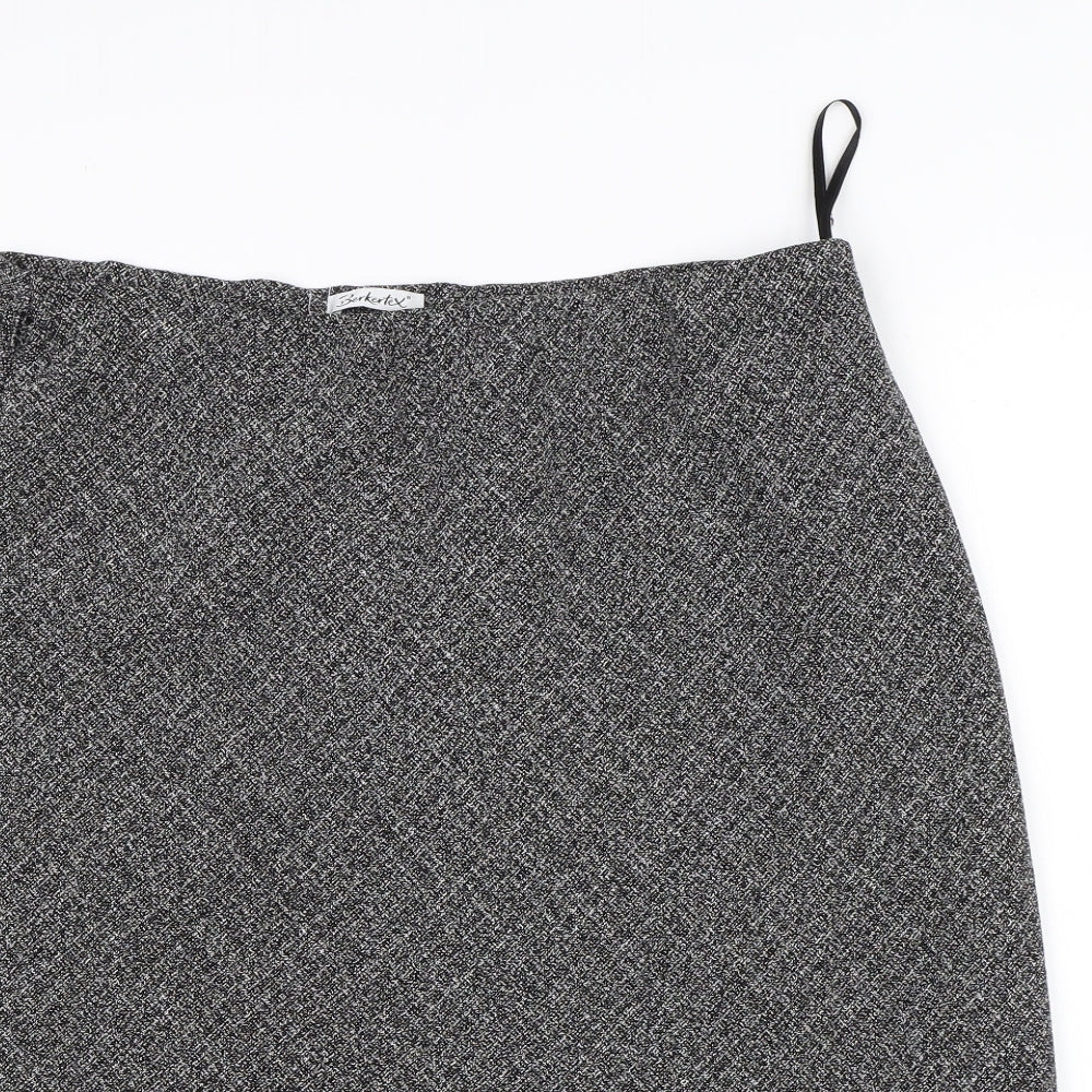 Berkertex Womens Grey   Maxi Skirt Size 16