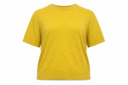 Womens UK Size 16 Marks and Spencer Yellow Pullover Jumper