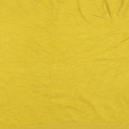 Womens UK Size 16 Marks and Spencer Yellow Pullover Jumper