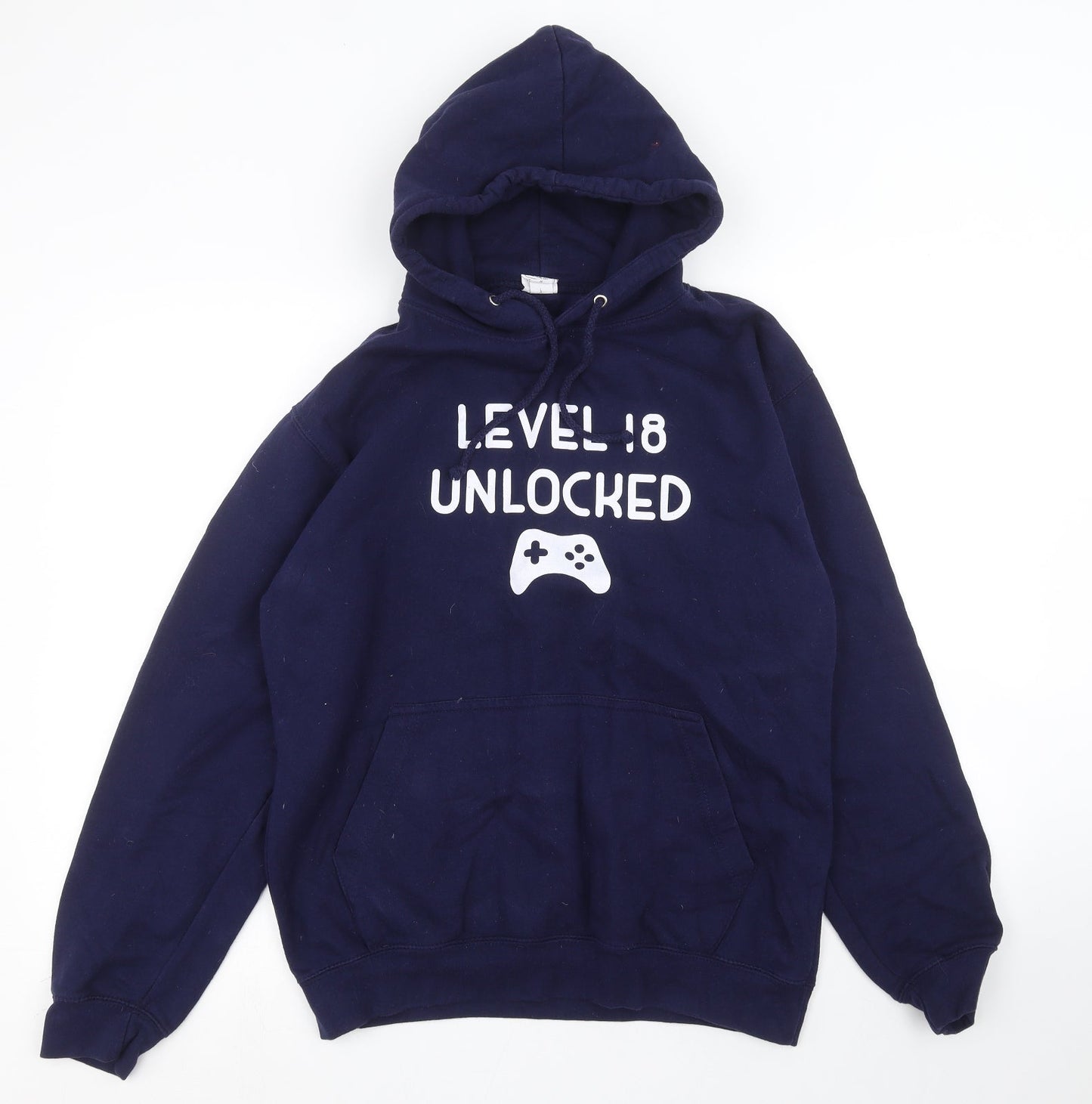 Mens UK Size M All We Do is Blue Pullover Hoodie