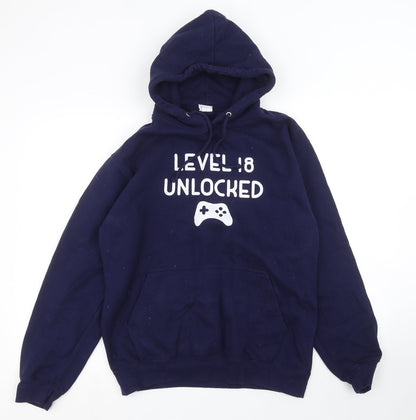 Mens UK Size M All We Do is Blue Pullover Hoodie