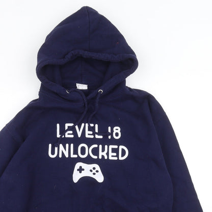 Mens UK Size M All We Do is Blue Pullover Hoodie