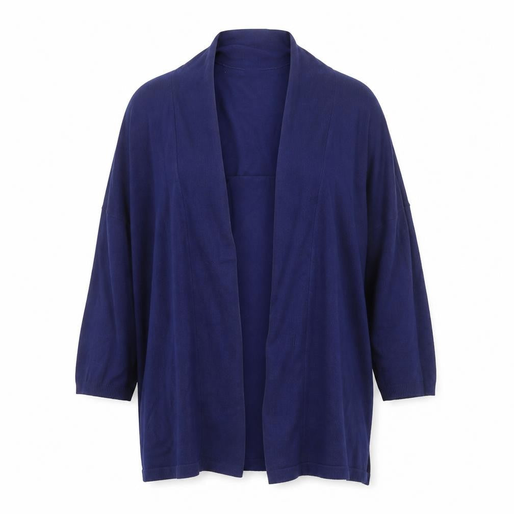 Womens UK Size M M&S Blue Cardigan Jumper