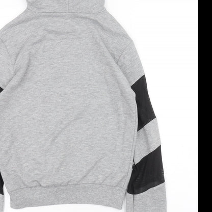 Select Womens Grey   Pullover Hoodie Size S