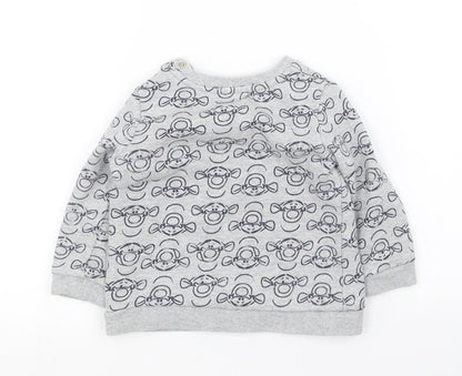 George Boys Grey   Pullover Jumper Size 12-18 Months  - Disney