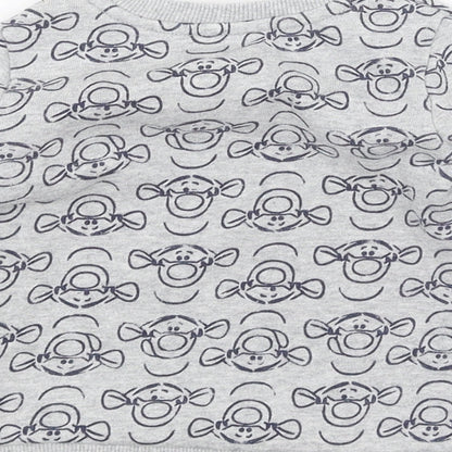 George Boys Grey   Pullover Jumper Size 12-18 Months  - Disney